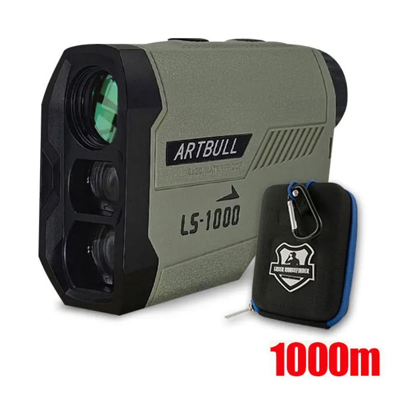 ARTBULL Golf Laser Rangefinder 1000M 650M Telescope with Flag-Lock Slope Pin Distance Meter for Hunting Monocular