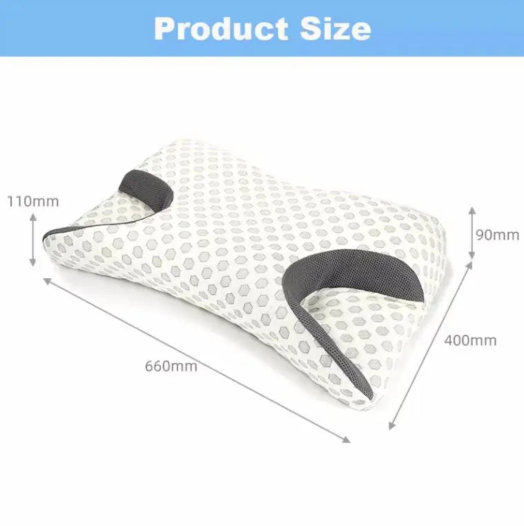 Best Rest Memory Foam CPAP Pillow Neck Cervical Pillow Pain Relief Sleeping Memory Foam Neck Support Pillow