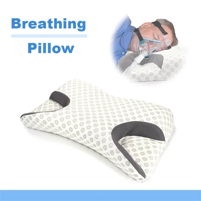 Best Rest Memory Foam CPAP Pillow Neck Cervical Pillow Pain Relief Sleeping Memory Foam Neck Support Pillow